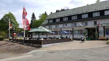 Entrada de la propiedad