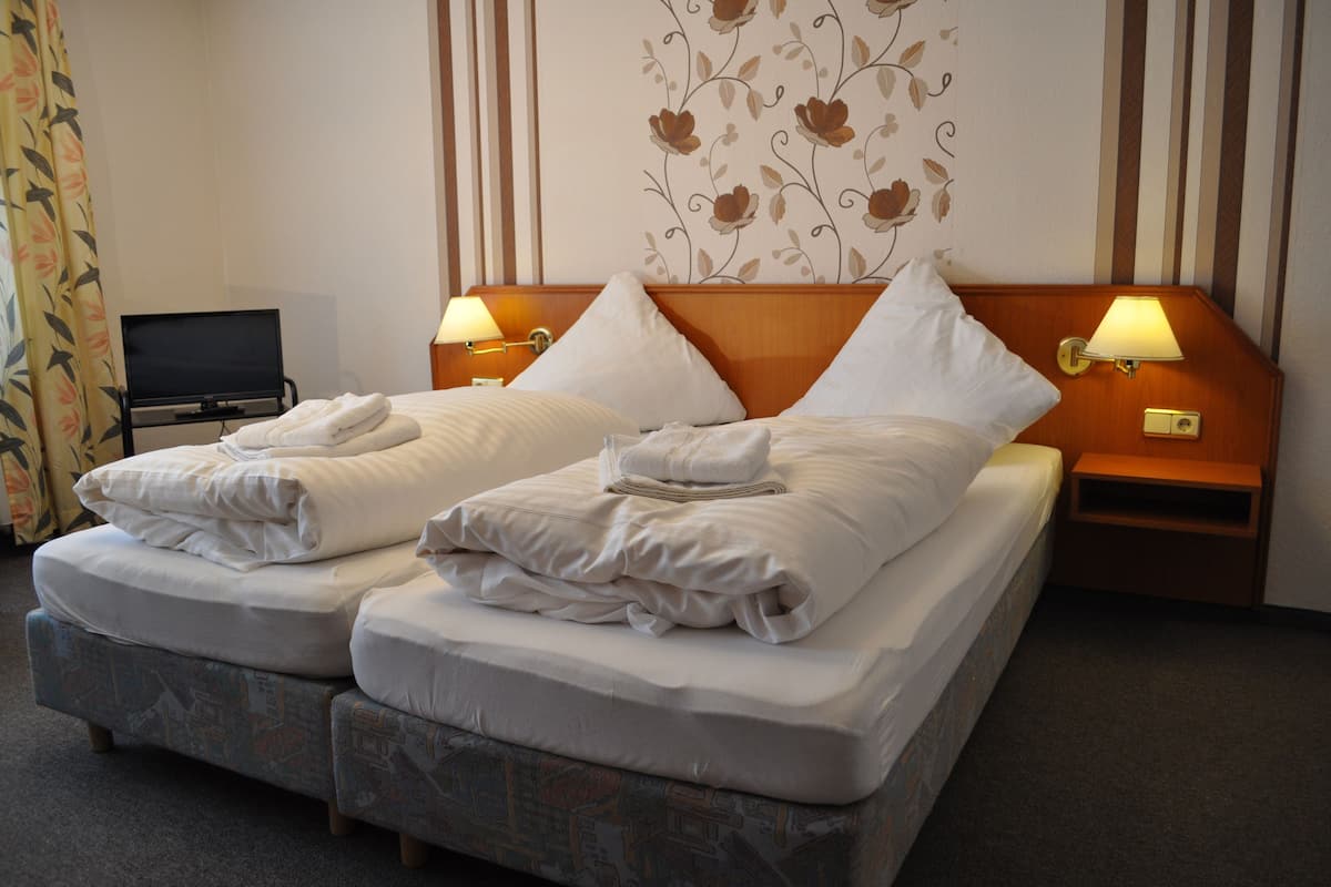 standard twin room without extra bed | desk, cots/infant beds, rollaway beds, free wifi