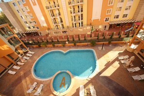 Apartment, 2 Schlafzimmer, Poolblick | Ausblick vom Zimmer