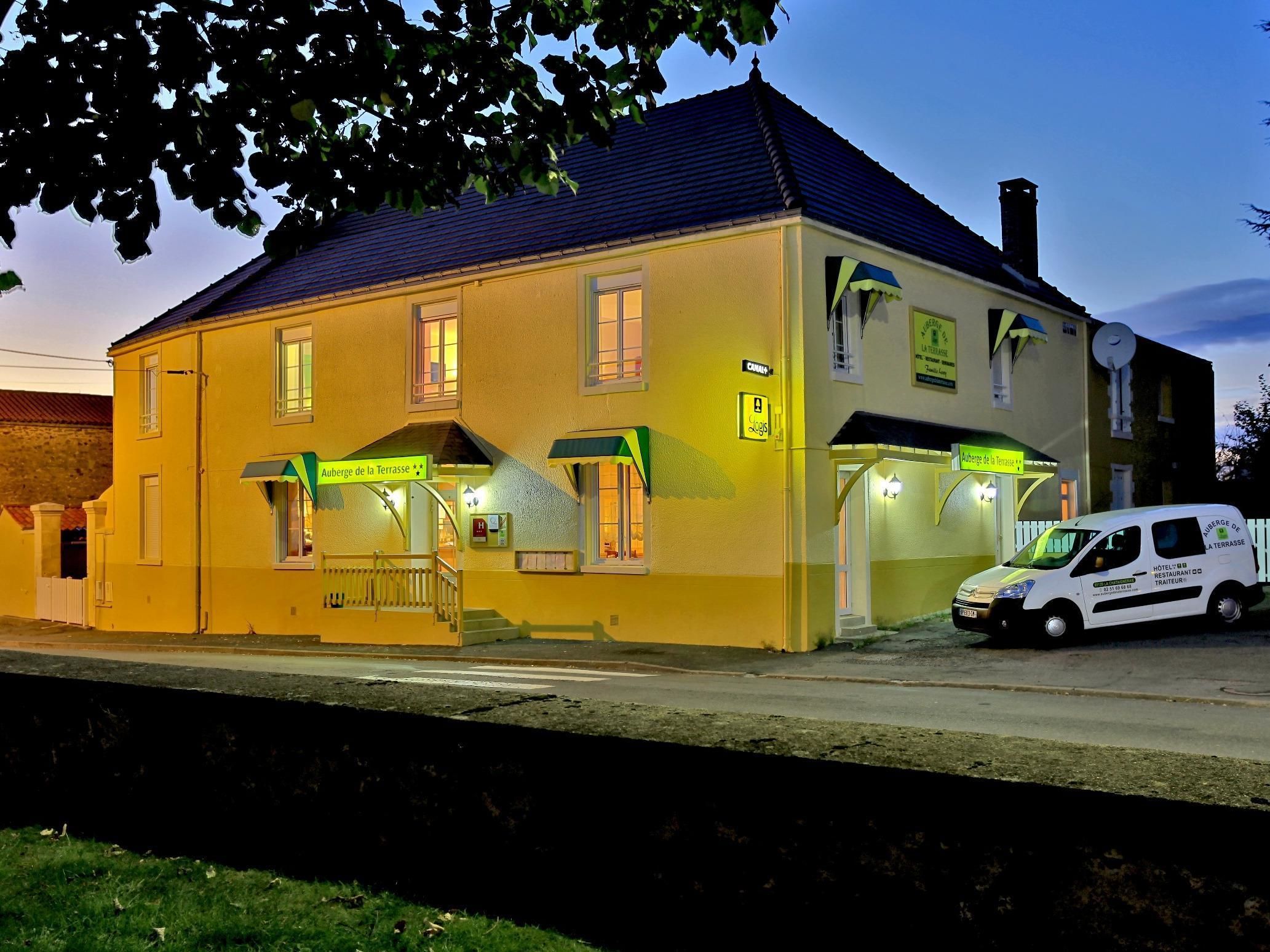 front of property – evening/night