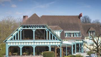 Façana frontal de l'allotjament