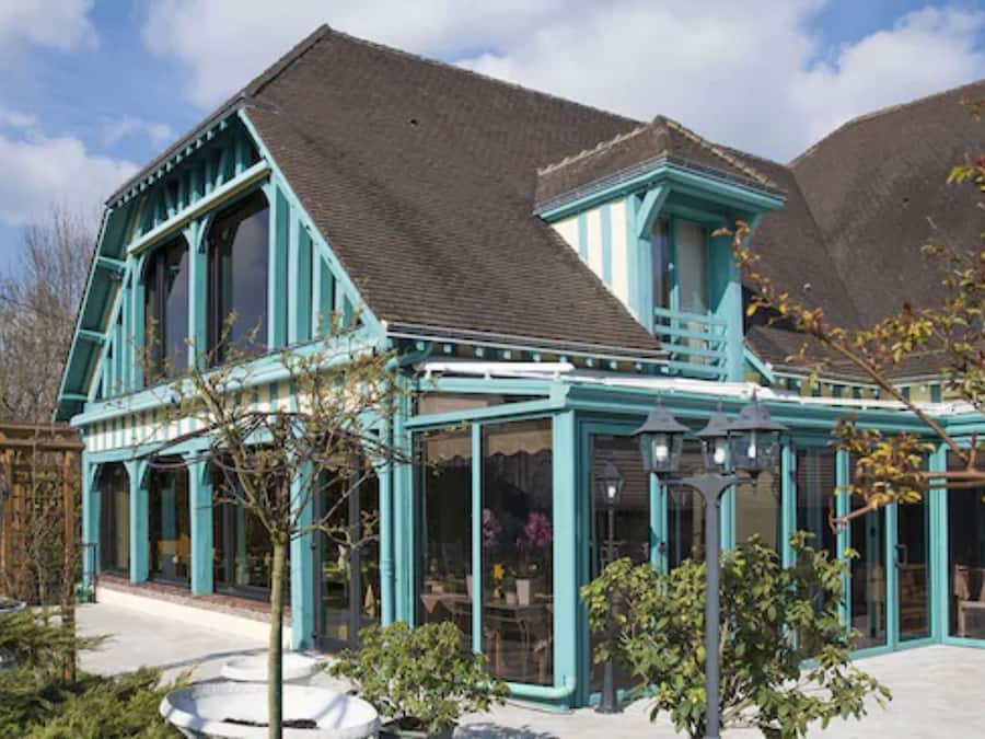 Voorkant van accommodatie