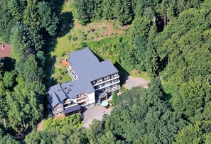 Aerial view - Waldhotel Porta Westfalica garni (Porta Westfalica)