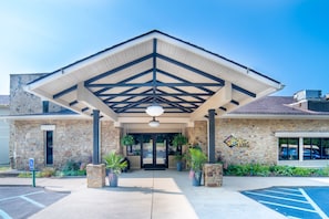 Entrée de l’hébergement