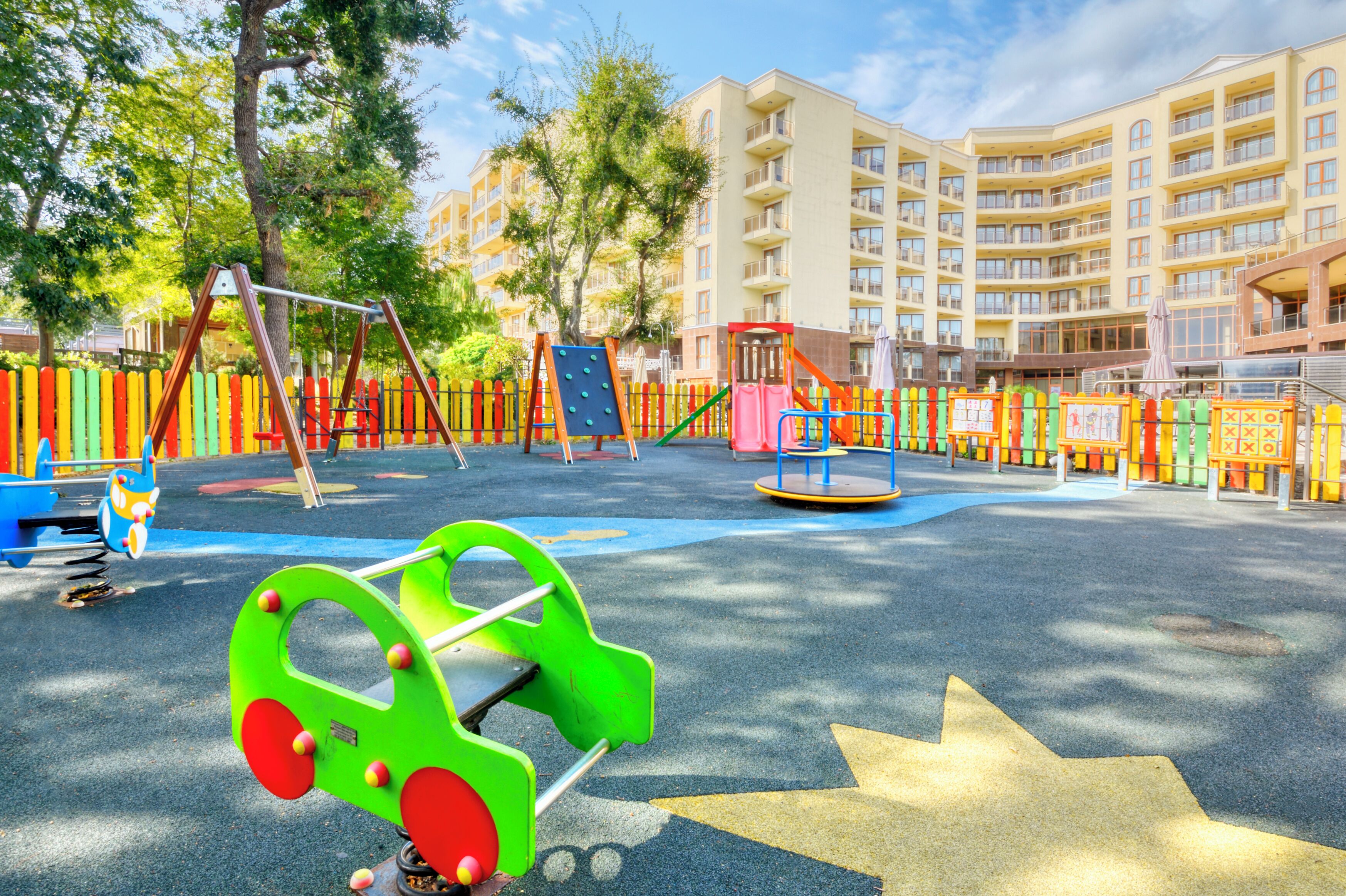 Children's play area - outdoor