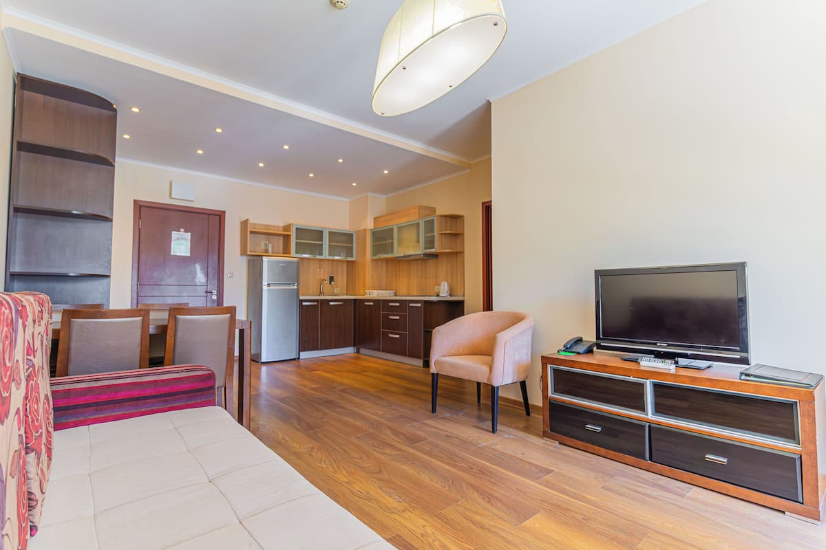 Apartment, 1 Bedroom, Kitchenette | 2 bedrooms, soundproofing, free WiFi, bed sheets