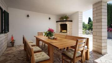 Udendørs spisemuligheder