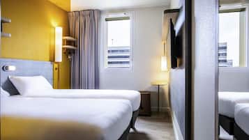 Literie de qualité supérieure, bureau, chambres insonorisées