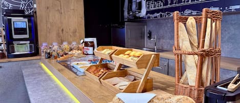 Daily continental breakfast for a fee