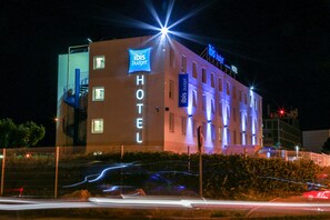 Front of property – evening/night