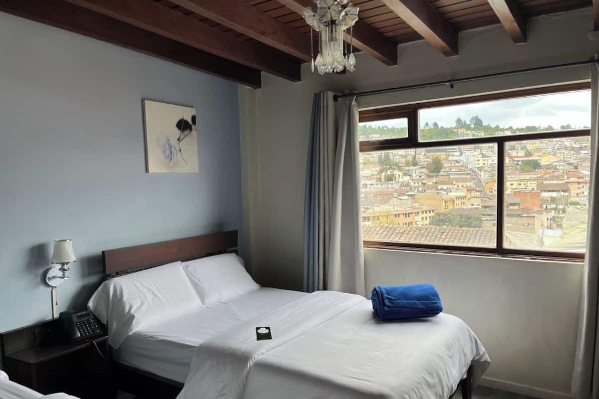 Standard Double Room, 2 Double Beds | Hypo-allergenic bedding, down duvets, in-room safe, desk
