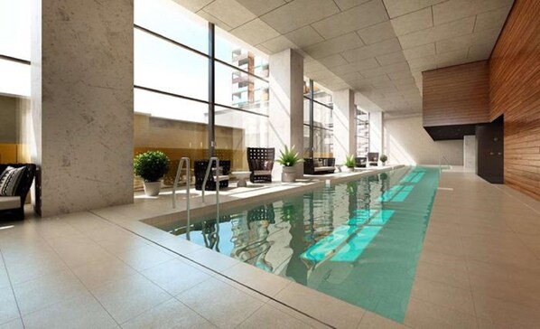 Indoor pool, outdoor pool - IFSuites (IFSTAYS) Upper West Side Apartment (Melbourne)