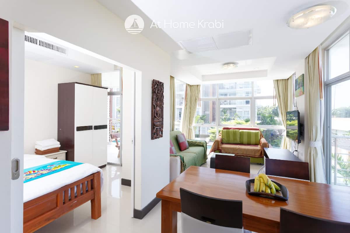 Suíte panorâmica | Cofres nos quartos, Wi-Fi de cortesia, roupa de cama