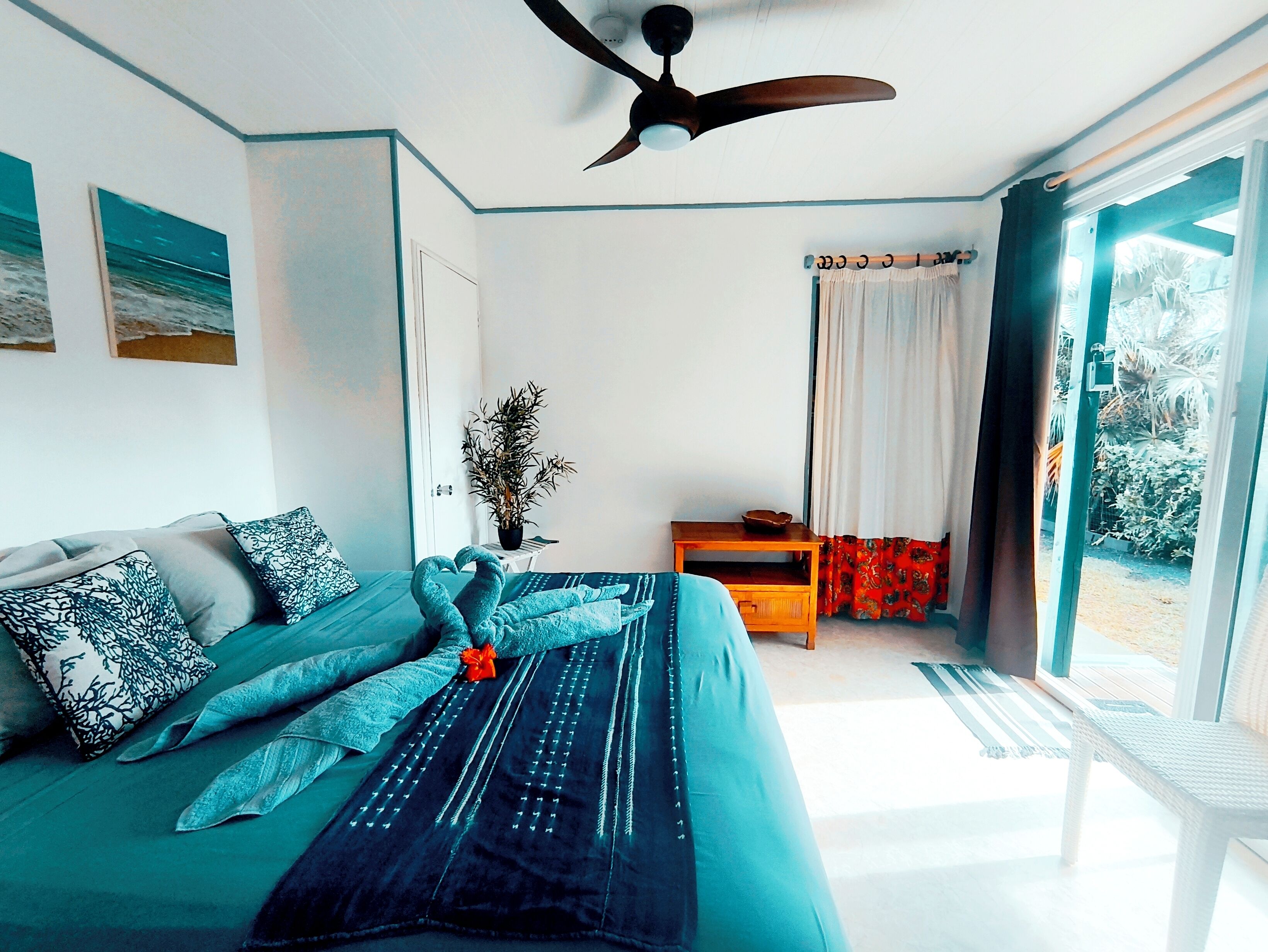 Comfort Double Room, Ensuite, Garden View (Apetahi)