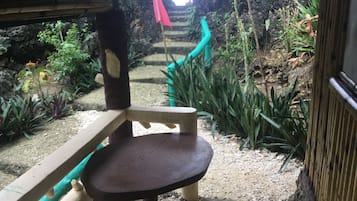 Romantic Studio Suite, 1 Double Bed, Garden View | Terrace/patio
