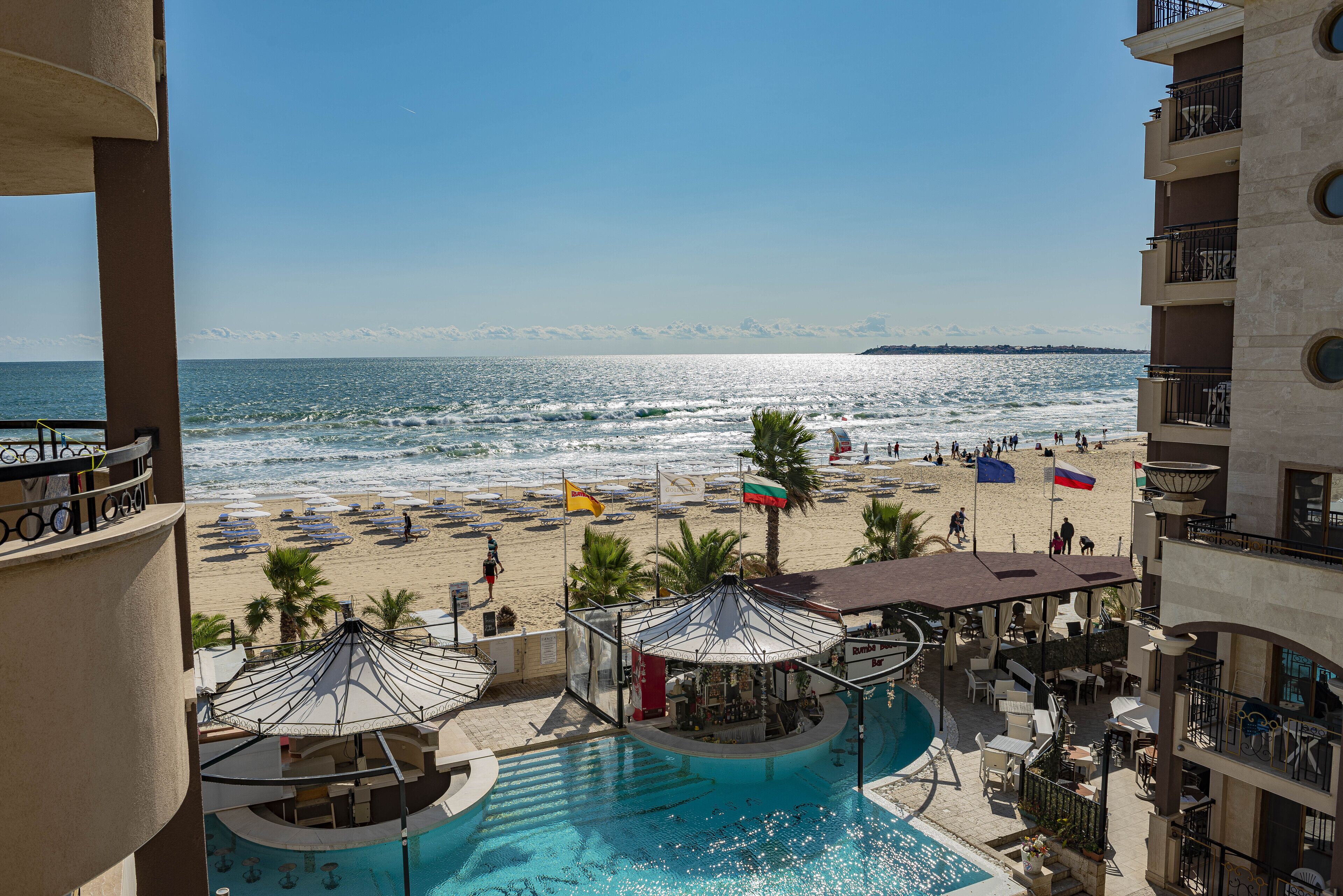 Vue depuis l’hébergement