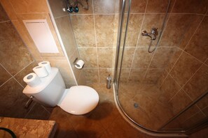 Apartment, 1 Bedroom, Pool View | Bathroom | Shower, towels - Menada Sea Regal Apartments (Sunny Beach)