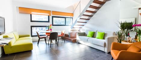 Dúplex exclusivo, varias camas, cocina | Vista desde la habitación