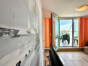 Comfort Apartment, Pool View | 1 bedroom, WiFi, bed sheets