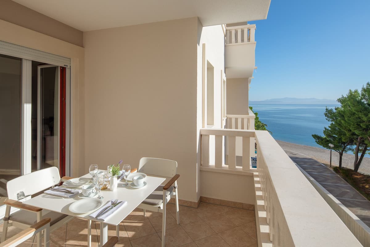 Appartamento, 2 camere da letto, balcone, vista mare | Balcone