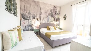 Superior Triple Room, Balcony, Sea View | In-room safe, desk, free WiFi - Hotel Il Perseo (Marciana)