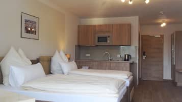 Apartamento empresarial | Comodidades do quarto