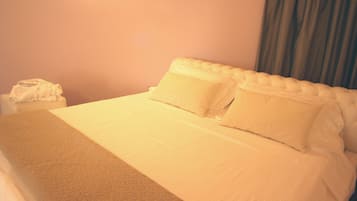 Minibar, in-room safe, soundproofing, cribs/infant beds