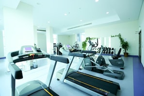 Fitness facility - OYO 104 Q House 3 Apartments (Manama)