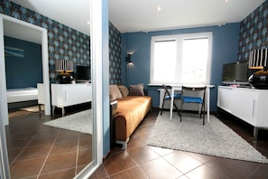 Suite, 1 Bedroom | Living area | Flat-screen TV - Rent a Flat apartments - Mazurska St. (Gdansk)