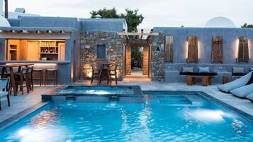 Seasonal outdoor pool