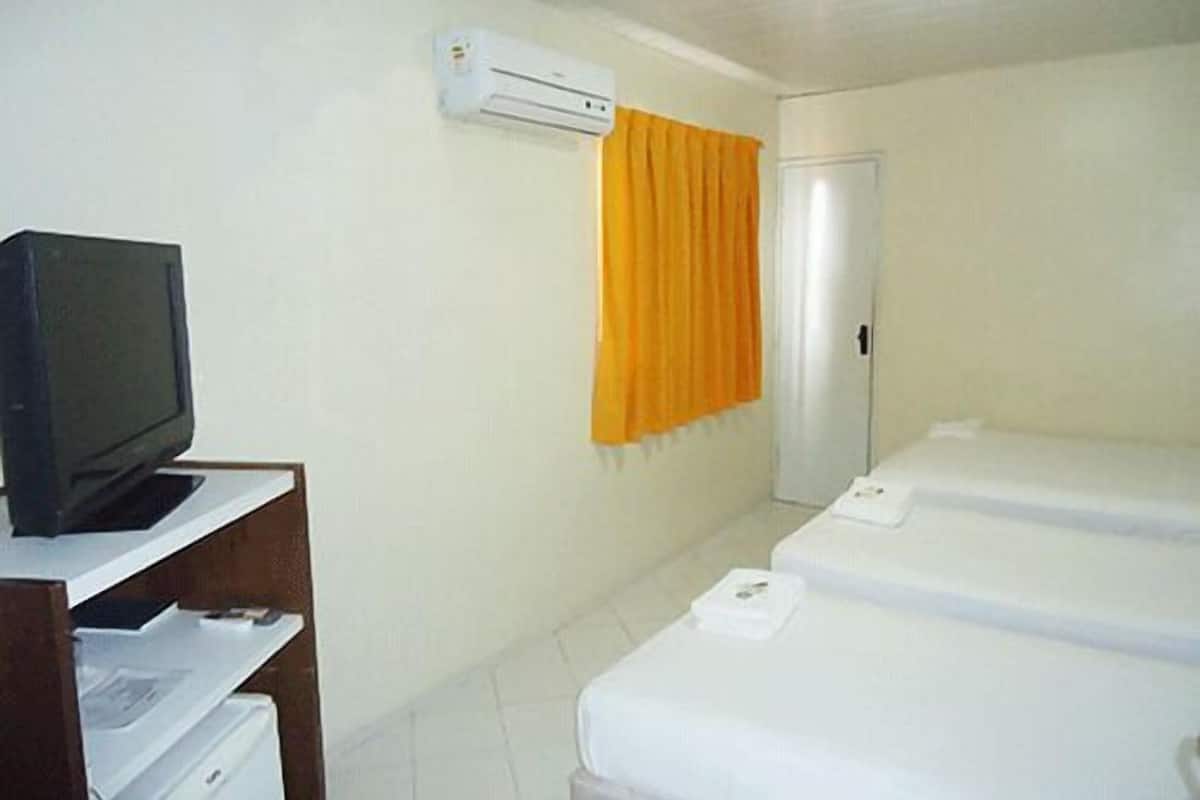 minibar, desk, blackout curtains, iron/ironing board