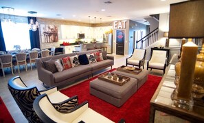 Living room - Florida Vacation Homes and Villas (Davenport)