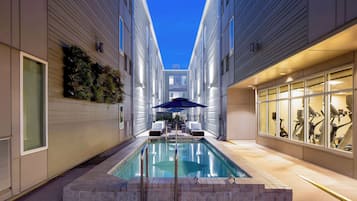 Courtyard view