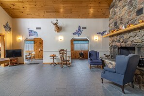 Sitteområde i lobbyen