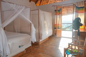 Basic Triple Room 4  | 1 bedroom, premium bedding, iron/ironing board, free WiFi - Cabañas Telayú (Santa María Tonameca)