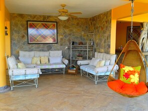 Porch - Cabañas Telayú (Santa María Tonameca)