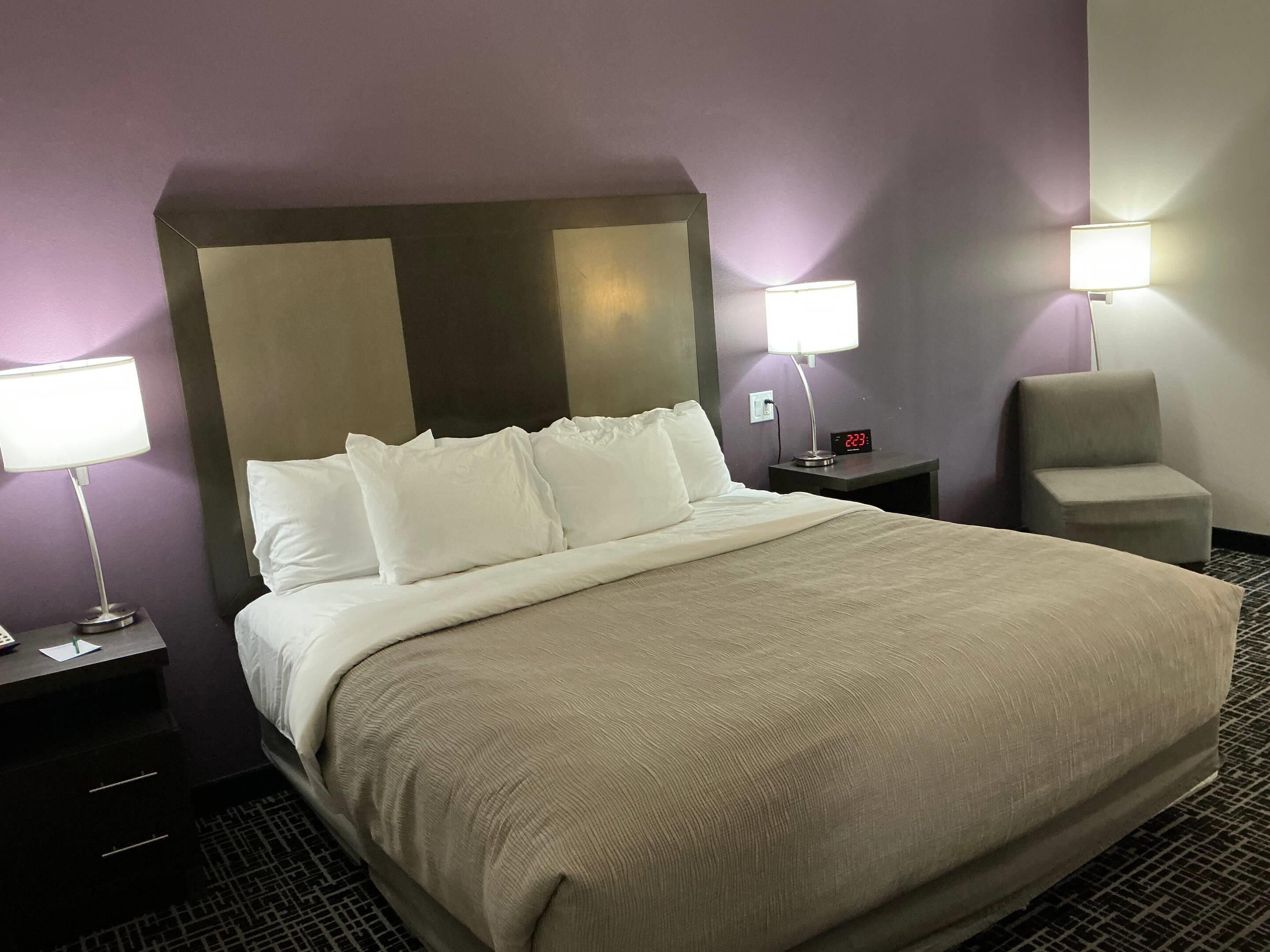 Standardzimmer, 1 King-Bett, Nichtraucher | Pillowtop-Betten, Schreibtisch, Bügeleisen/Bügelbrett