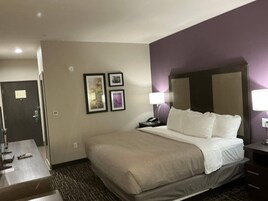 标准房, 1 张特大床, 无烟房 | 加厚床垫、办公桌、熨斗/熨衣板、免费婴儿床