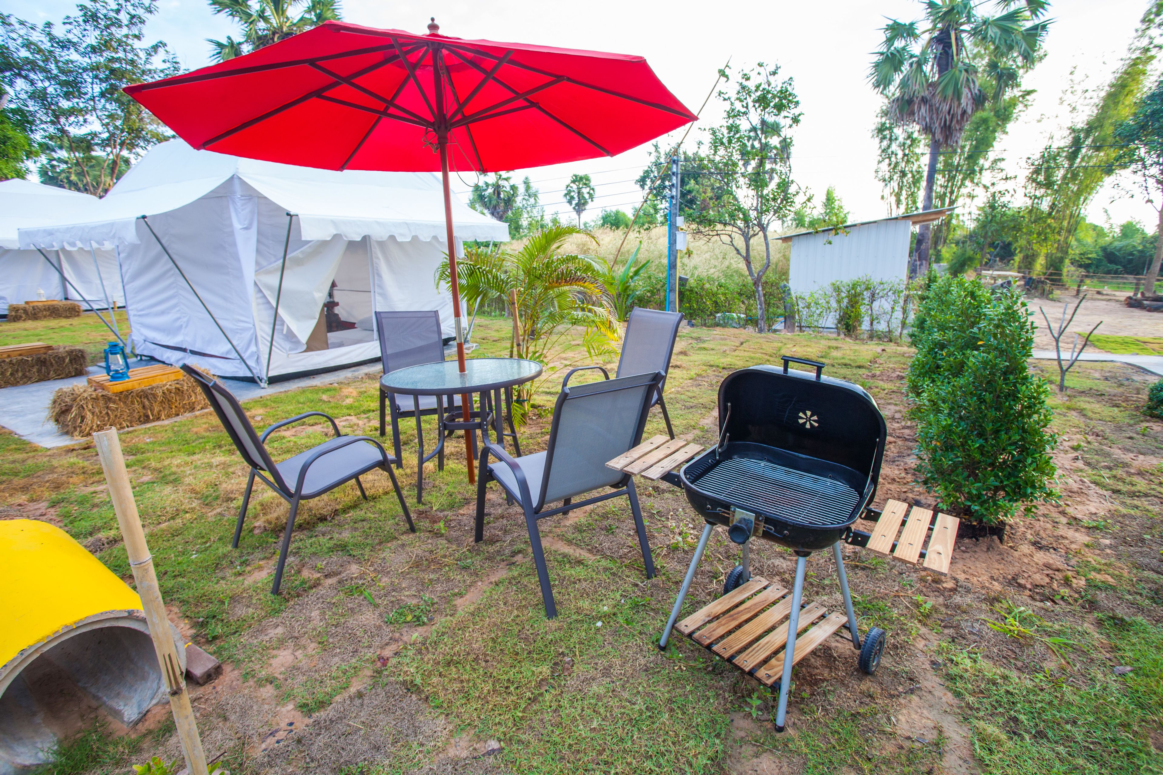 Udendørs spisemuligheder