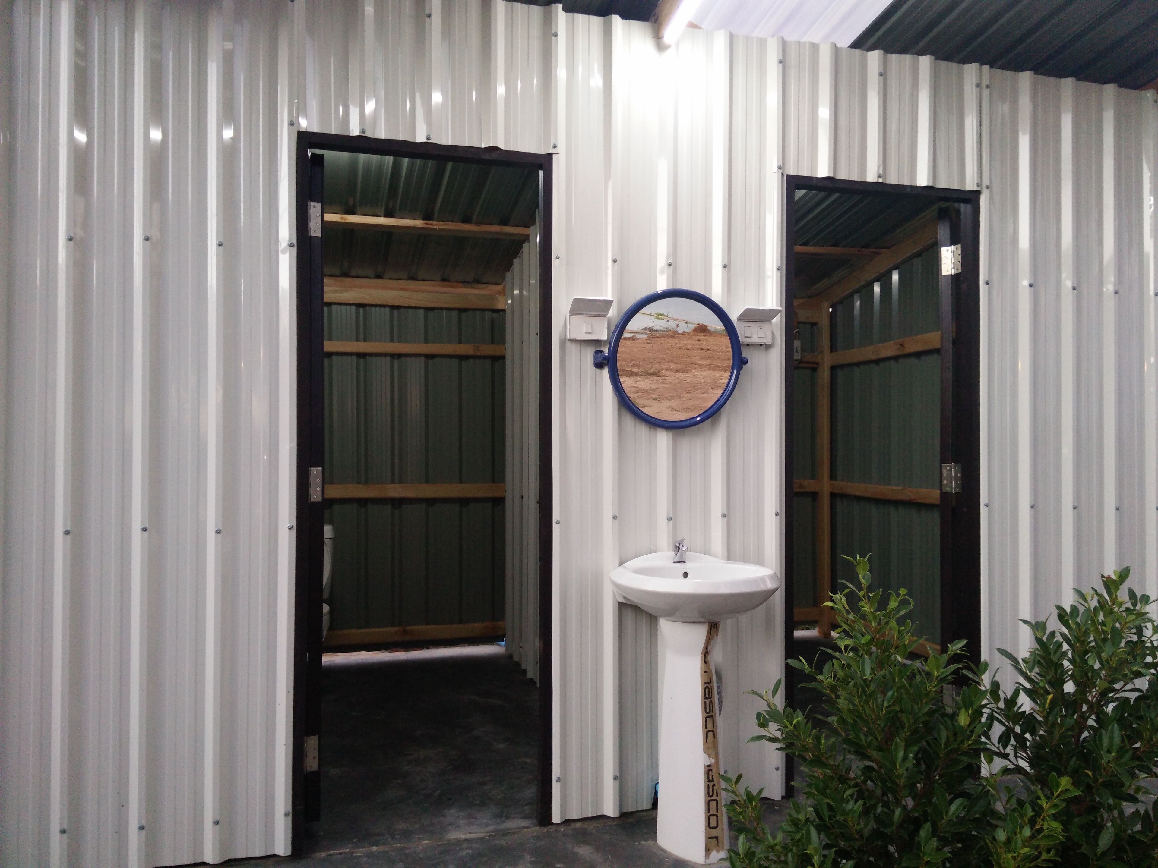 private tent - shared bathroom | bathroom | free toiletries, hair dryer, towels, soap