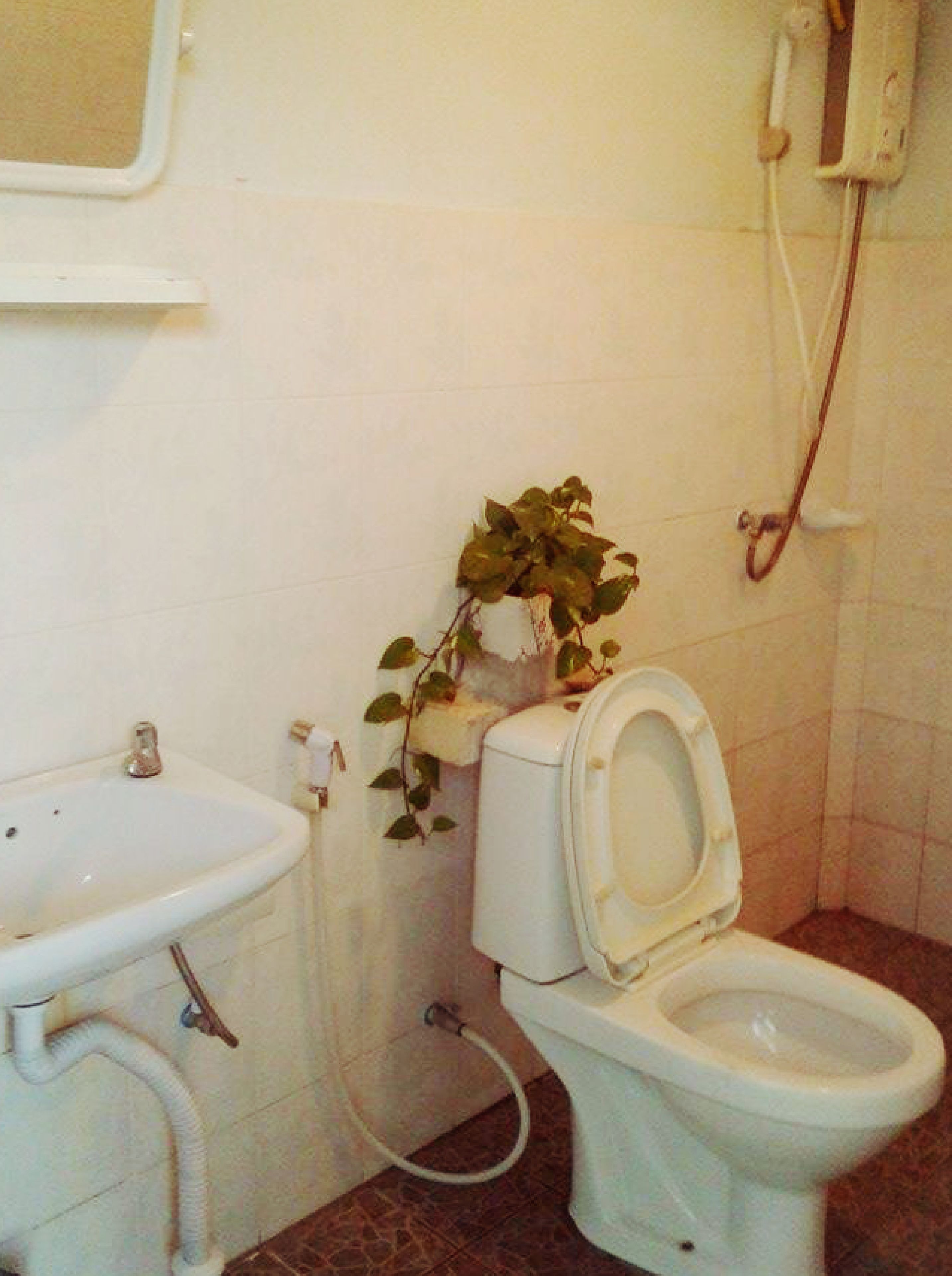 free toiletries, towels