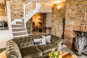 Cottage Luxe, 2 chambres (Rose Cottage) | Coin séjour