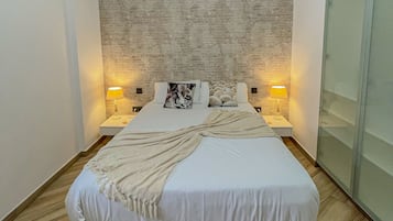 1 habitación y ropa de cama de alta calidad