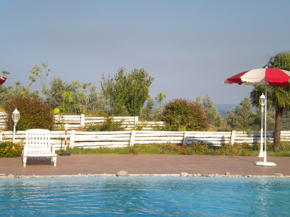 Seasonal outdoor pool