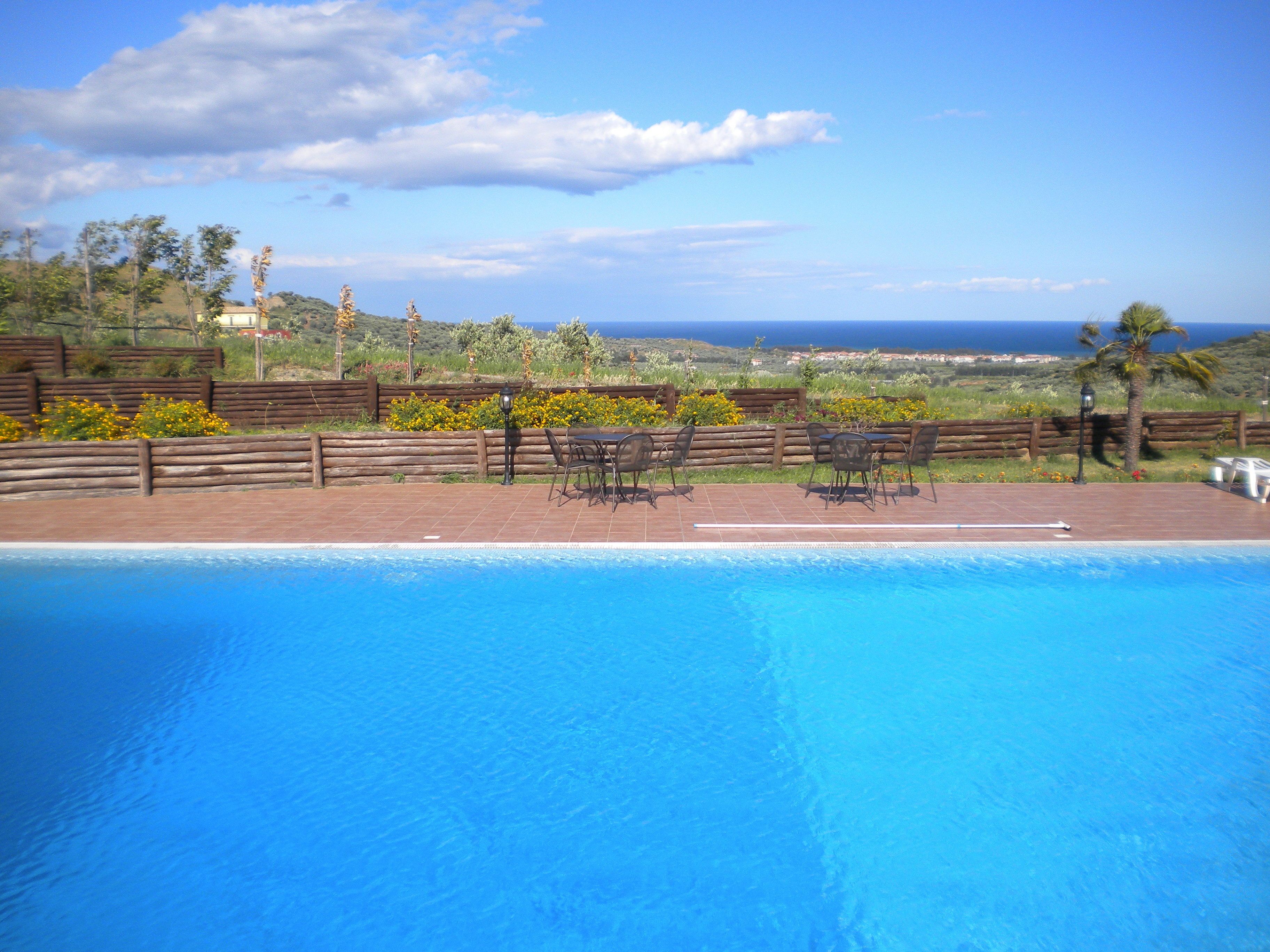 Seasonal outdoor pool