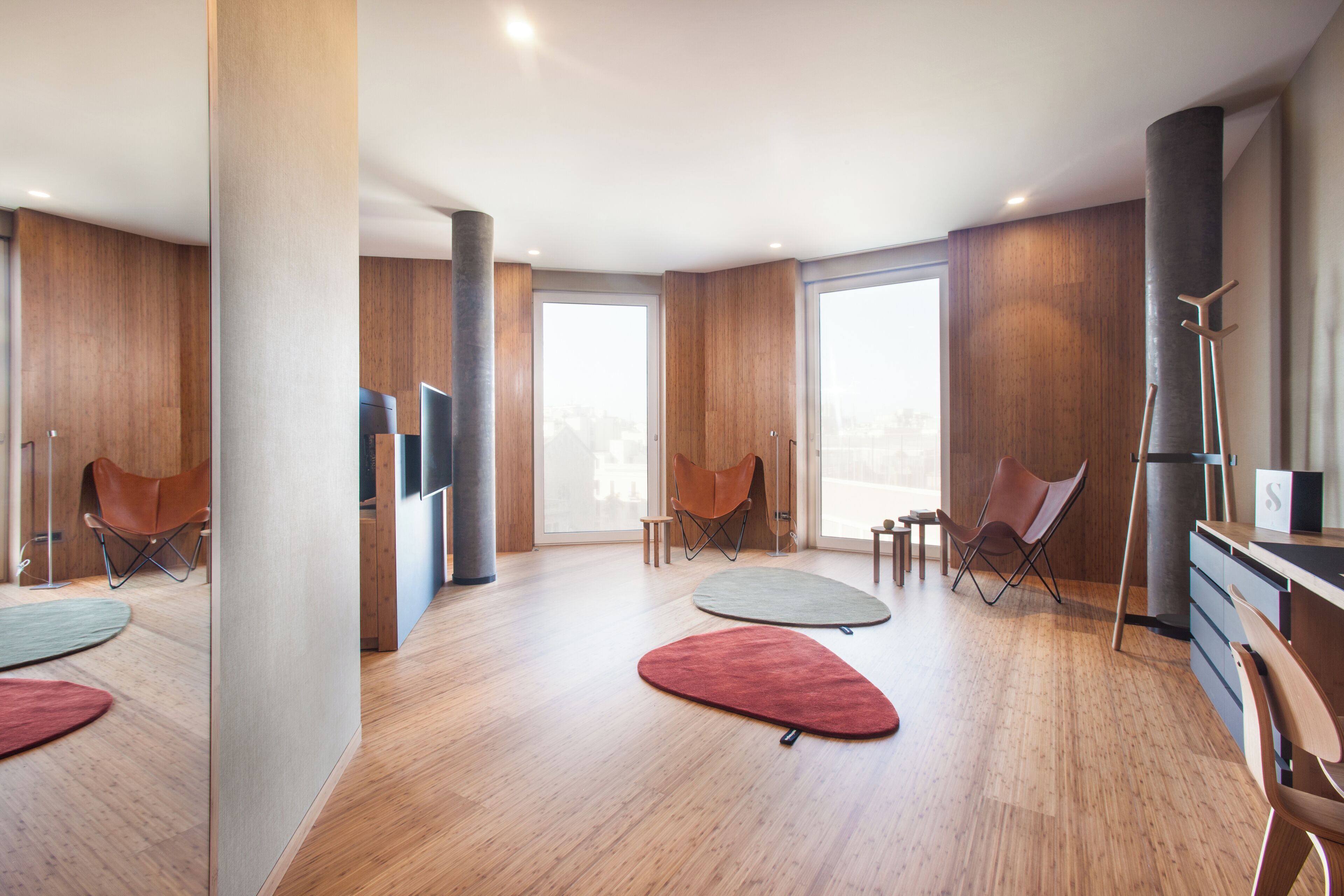 42-inch flat-screen tv with satellite channels, tv