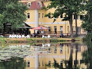Terrace/patio - Ferienpark Fleether Mühle (Mirow)