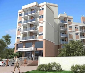 Façade de l’hébergement