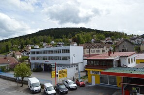 Blick von der Unterkunft