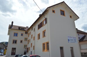 Fachada de la propiedad